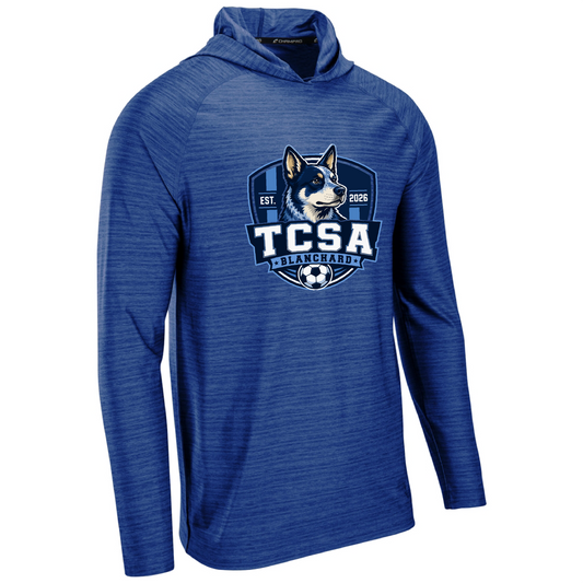 Blue Heelers STRIKER LONG SLEEVE T-SHIRT HOODIE 2
