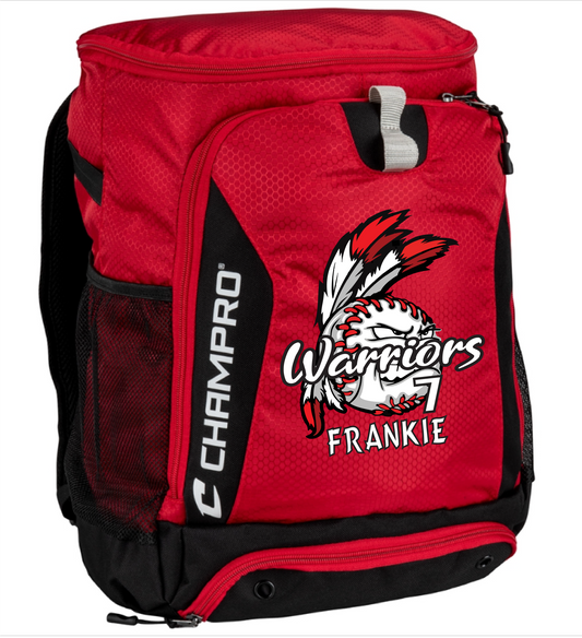E81 - Fortress 2 Backpack VanPaul Warriors 2025