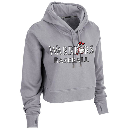 Warriors 2025 Spring T-Ball Victory Fleece Crop Hoodie (Women's)