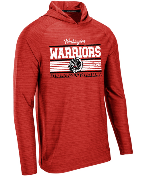 Washington Warriors STRIKER LONG SLEEVE T-SHIRT HOODIE