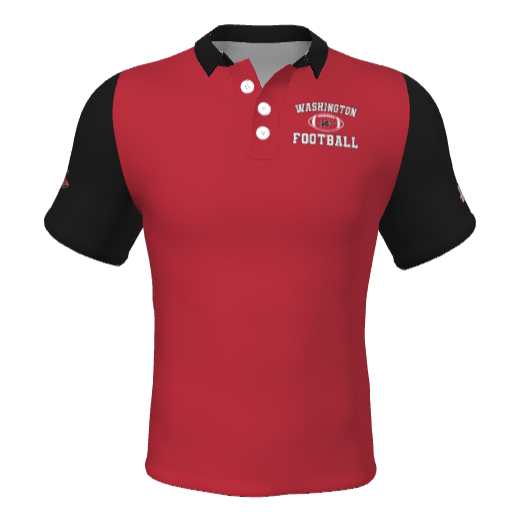 Official 2024 WASA Sublimated Football Sideline Polo