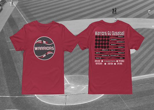 2024 Washington Baseball Polyester (Dri-Fit) Roster Shirt