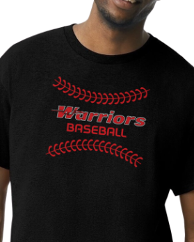 Gildan 2025 Warriors Baseball Stitches