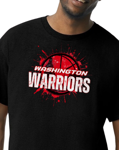 Warriors Splash Fan Tee