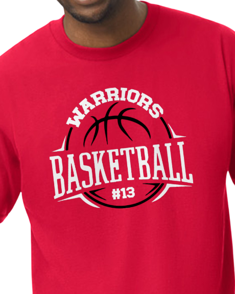 Warriors Basketball Player Number