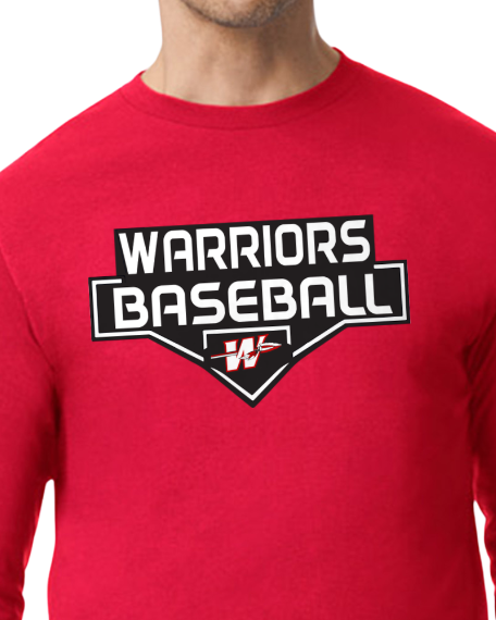 Long-Sleeve Warriors Baseball 3