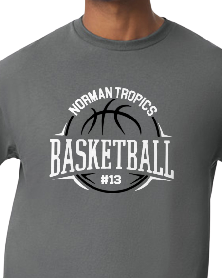 Norman Tropics Basketball Player Number