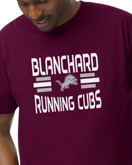 Blanchard Running Cubs Tee