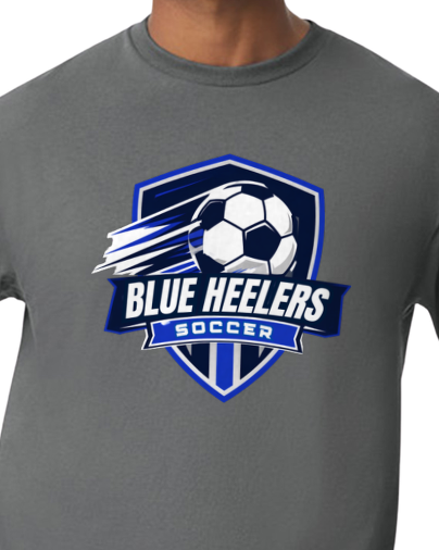Blue Heelers Soccer Fan Tee