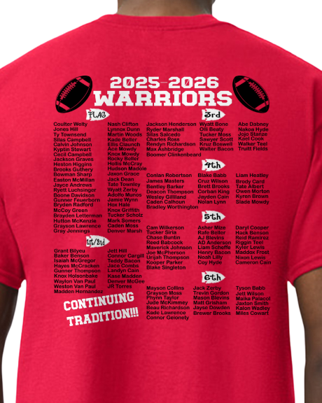 2025 WASA Little League Night Shirt