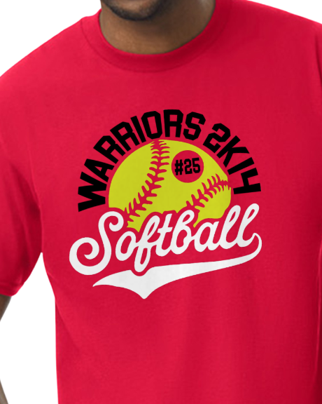Softball Warriors 2K14 Player Number