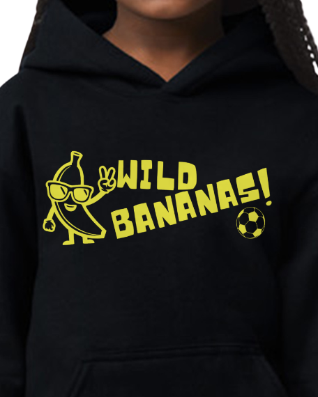 Wild Bananas Soccer Hoodie