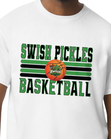 Swish Pickle Basketball Tee