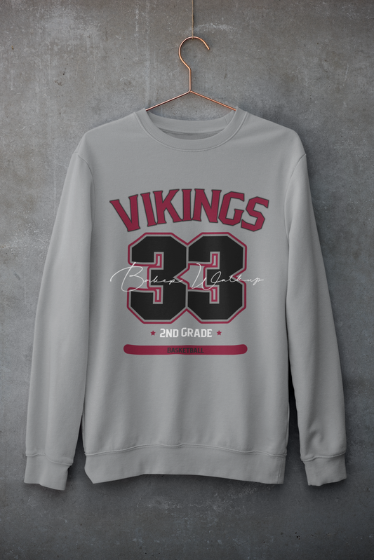 Vikings Comfy Biggest Fan Sweater