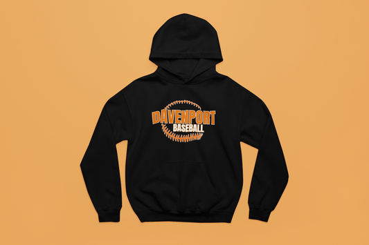 Official Davenport Baseball Hoodie