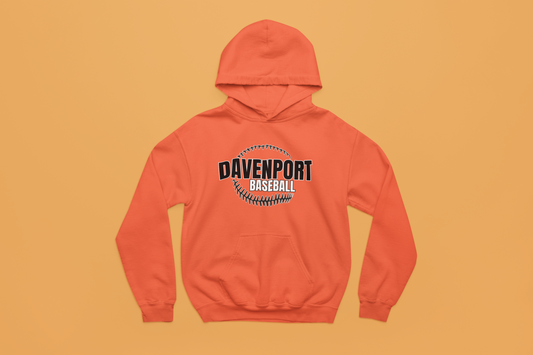 Official Davenport Baseball Hoodie