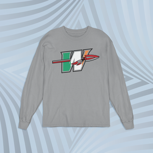 Ayers - Washington Band Ireland Flag Shirt 2025 Cotton Long Sleeve