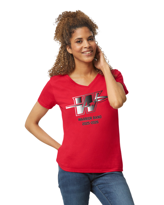 2025 Warrior Band Gameday V-Neck